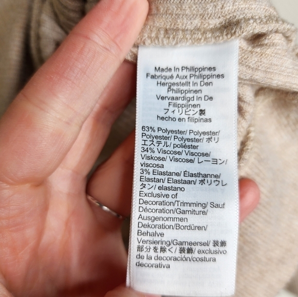 J.Crew Brushed Ribbed Puff-Sleeve Crewneck Sweater S - Picture 5 of 7